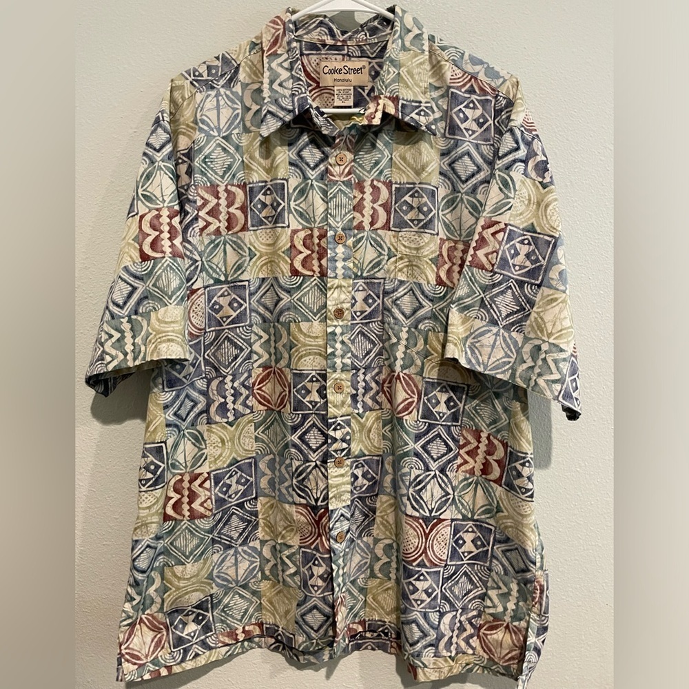 Men’s Cooke Street Honolulu Button Up Shirt. Size XL